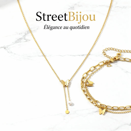 Ensemble Collier + Bracelet